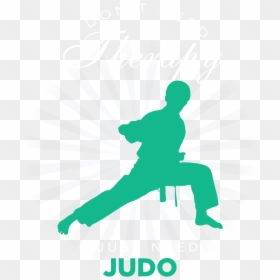 Clip Art Tae Kwon Do, HD Png Download - martial arts silhouette png