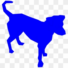 Dog Clipart Blue, HD Png Download - corgi silhouette png
