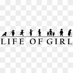 Silhouette, HD Png Download - girls silhouette png