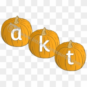 Pumpkin Alphabet - Jack-o'-lantern, HD Png Download - jack o lantern silhouette png