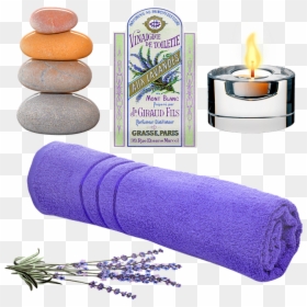 Candle, HD Png Download - spa stones png
