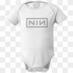 Nin Logo White Onesie - Janet Jackson State Of The World Concert Merchandise, HD Png Download - white onesie png