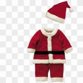 Christmas Dress Png Photo Background - Santa Clothes Png, Transparent Png - santa outfit png