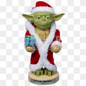 Star Wars Santa Yoda Nutcracker - Star Wars Nussknacker, HD Png Download - santa outfit png