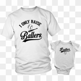 Ballers Onesie"  Class= - Mr Miyagi Little Tree Shirt, HD Png Download - white onesie png