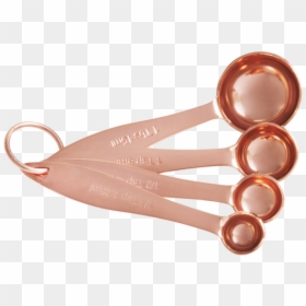 Giadzy Copper Plated Measuring Spoons, HD Png Download - measuring spoons png