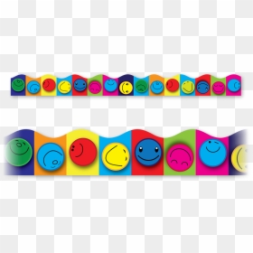 Smiley Face Border - Transparent Long Border Smiley, HD Png Download - turquoise border png