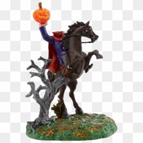 Headless Horseman Halloween Statuette - Headless Horseman, HD Png Download - horseman png