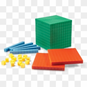Base Ten Blocks - Multi Base Ten Blocks, HD Png Download - tumblr png math