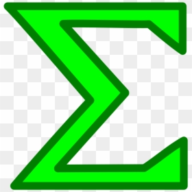 Mathematical Notation Mathematics Summation Symbol - Symbole E En Math, HD Png Download - tumblr png math