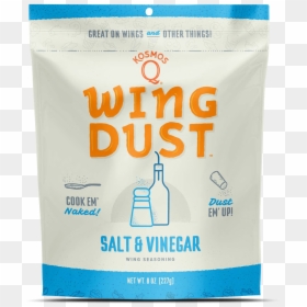 Salt & Vinegar Wing Dust Front View Kosmo"s Q - Salt And Vinegar Wing Dust, HD Png Download - sack of potatoes png