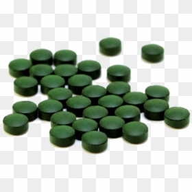 Organic Chlorella Tablets, HD Png Download - pills.png