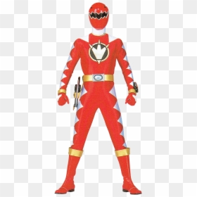 Prdt-red - Red Power Ranger Time Force, HD Png Download - white ranger png