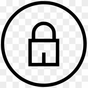 Lock Secure Sequrity Ui Applock App - Icon, HD Png Download - lock emoji png