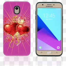Samsung Galaxy J7 Mm Fancy Design Heart, HD Png Download - galaxy heart png
