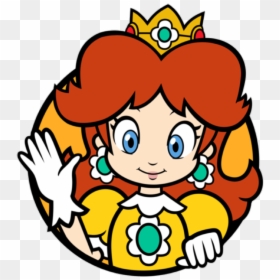Princess Daisy Icon, HD Png Download - miyamoto png