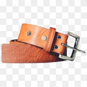 Leather Mens Belts For Jeans, HD Png Download - orange rectangle png