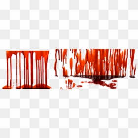 Blood Drip Blood Splatter Transparent, HD Png Download - bloody pentagram png