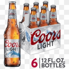 Coors Light Beer Bottle, HD Png Download - coors light bottle png