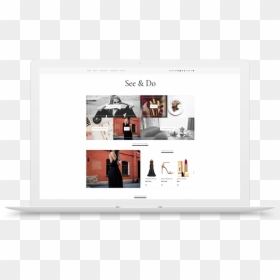 See & Do Blogger Template Left Right Layout Custom - Absolut Vodka, HD Png Download - underline design png