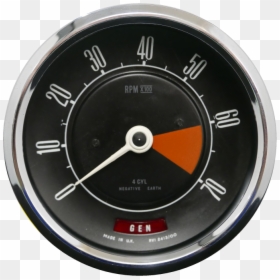 Ford Cortina Rpm Gauge, HD Png Download - tachometer png