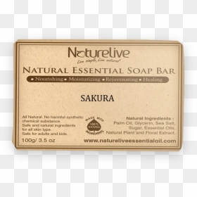 Sakura Soap Bar - Diploma, HD Png Download - soap bar png