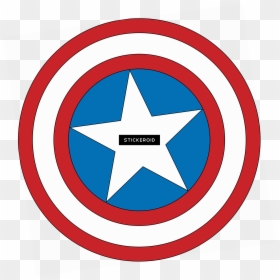 Child In A Landscape (from Mcguire Scrapbook), HD Png Download - captain america logo png