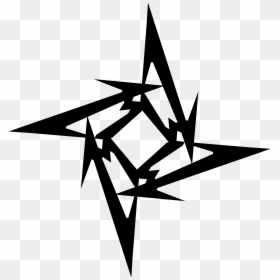 Metallica Ninja Star Logo, HD Png Download - metallica logo png