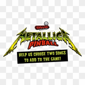 Stern Pinball, HD Png Download - metallica logo png