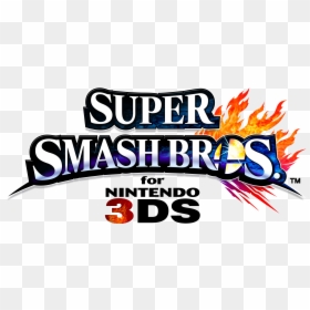 Smash 4 3ds Logo, HD Png Download - super smash bros logo png