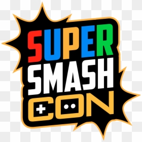 Super Smash Con Logo, HD Png Download - super smash bros logo png
