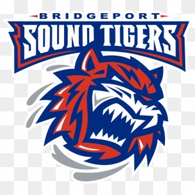 Bridgeport Sound Tigers Logo, HD Png Download - detroit tigers logo png