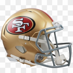 49ers Helmet, HD Png Download - san francisco 49ers logo png