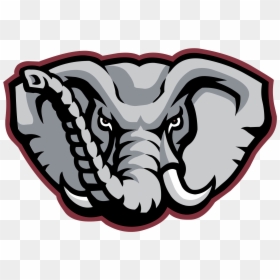 Alabama Football Elephant Logo, HD Png Download - alabama logo png