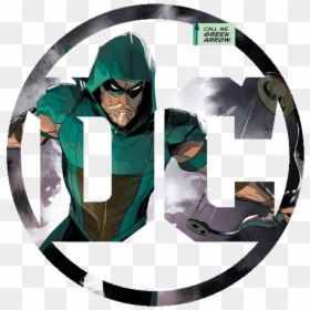 Dc Logo Green Arrow, HD Png Download - dc logo png