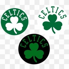 White Boston Celtics Logo, HD Png Download - celtics logo png