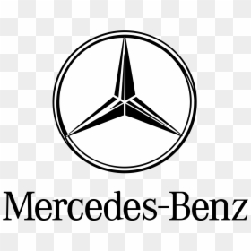 Mercedes Logo Vector Free Download, HD Png Download - mercedes logo png
