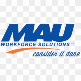 Mau Workforce Solutions Logo, HD Png Download - boeing logo png