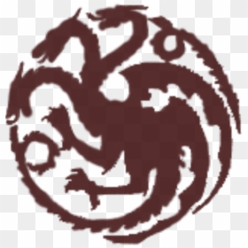 Game Of Thrones Targaryen Logo Png, Transparent Png - game of thrones logo png