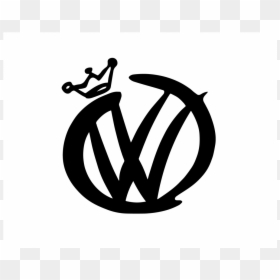 Logo Volkswagen Con Corona, HD Png Download - volkswagen logo png