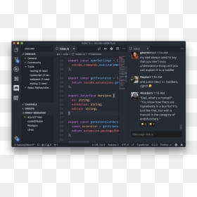 Visual Studio Code Team, HD Png Download - slack logo png