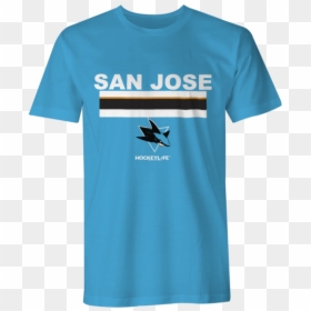 T-shirt, HD Png Download - san jose sharks logo png