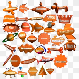 All Nickelodeon Logos, HD Png Download - nickelodeon logo png