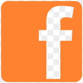 Facebook Icon Orange Png, Transparent Png - facebook logo .png