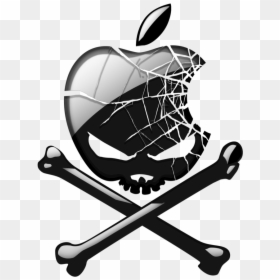 Apple Skull, HD Png Download - skull logo png