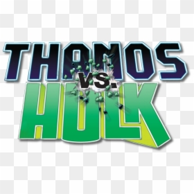 Thanos Vs Hulk Logo, HD Png Download - hulk logo png