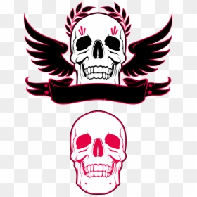 Logo Dau Lau Vector, HD Png Download - skull logo png