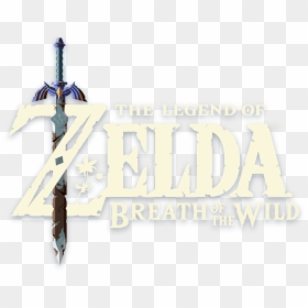 Legend Of Zelda Breath Of The Wild Logo, HD Png Download - zelda logo png