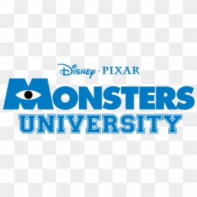 Monsters University Logo, HD Png Download - pixar logo png