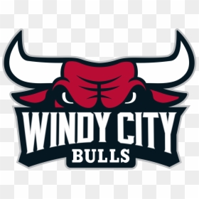 Windy City Bulls Logo, HD Png Download - chicago bulls logo png